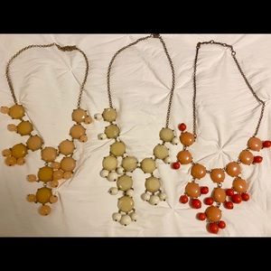 Set of Bubble Statement Necklaces